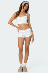 Very Berry Cropped Tank Top