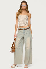 Vallie Grommet Tank Top