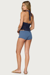 Larissa Scrunch Halter Top