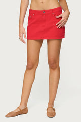 Arbel Denim Mini Skirt