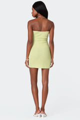 Sammie Twist Front Knit Mini Dress