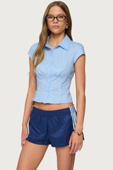 Massie Tailored Button Up Shirt