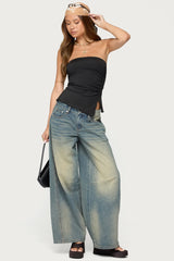 Belinda Asymmetric Tube Top