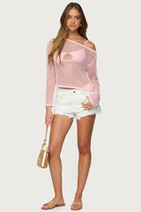 Fern Mid Rise Denim Shorts