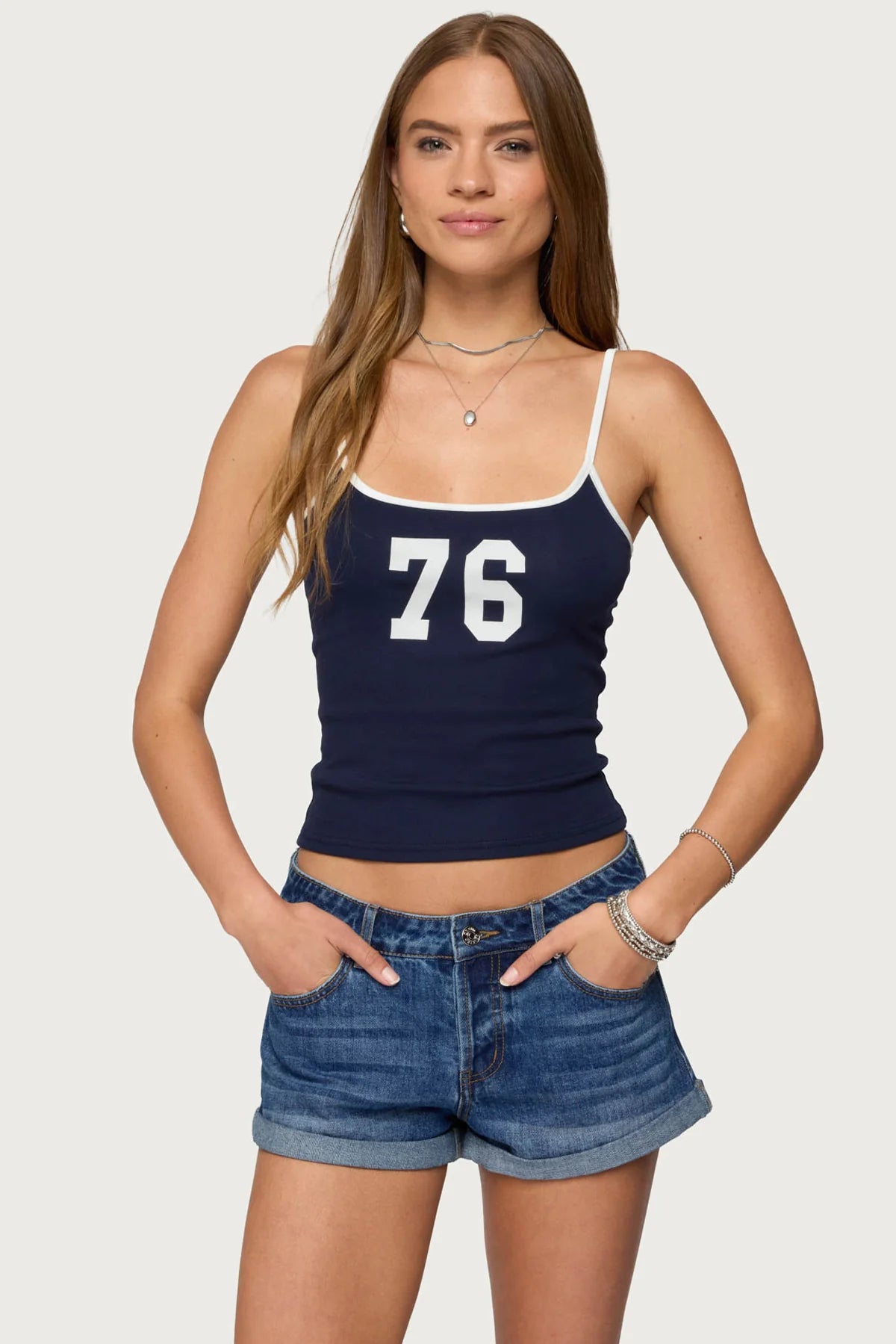 76 Contrast Tank Top
