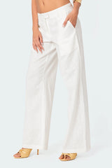 Arya Linen Look Pants