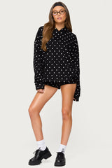 Chelsie Polka Dot Hoodie