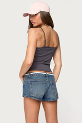 10 Floral Lacey Patch Tank Top