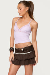 Fran Lacey V Neck Tank Top