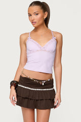 Fran Lacey V Neck Tank Top