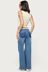 Nerissa Low Rise Bootcut Jeans