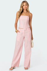 Arya Linen Look Pants