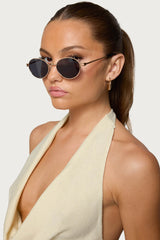 Klaire Round Sunglasses