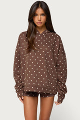 Chelsie Polka Dot Hoodie