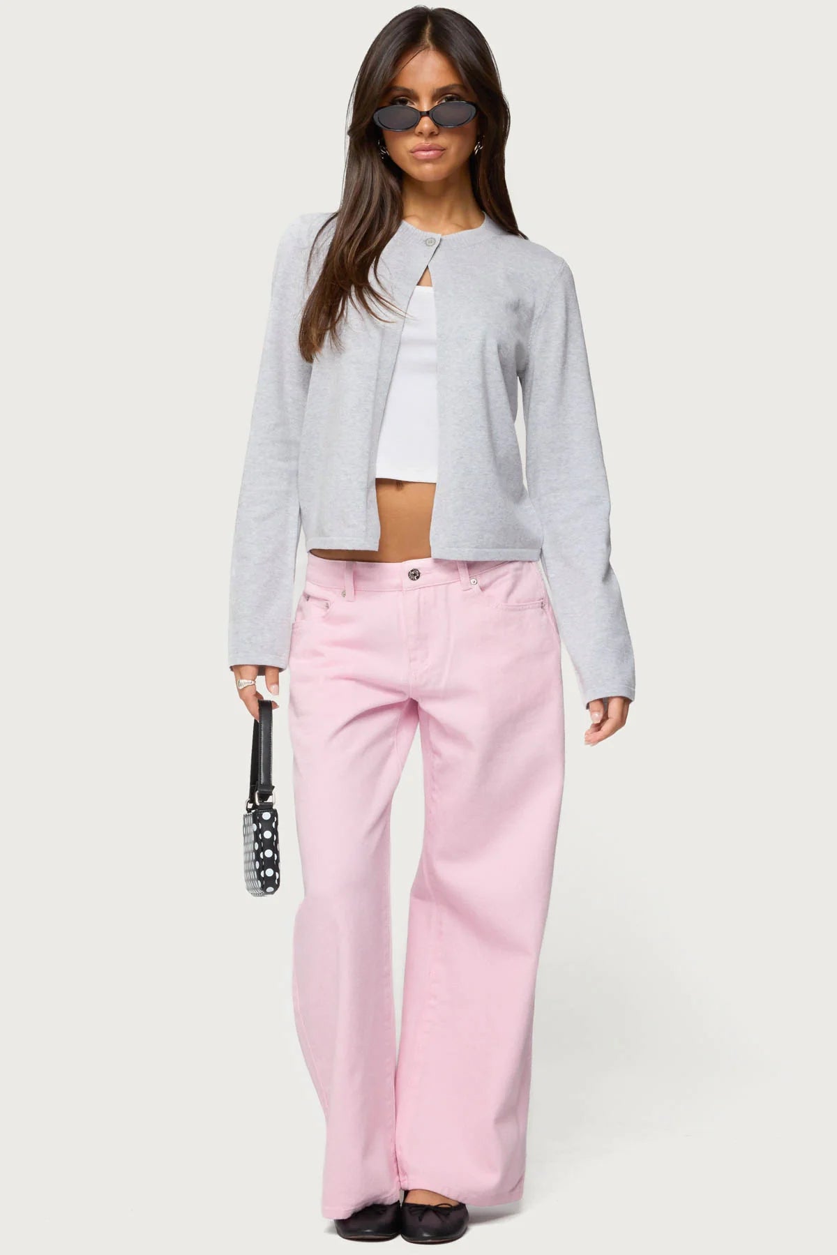 Petite Roman Low Rise Baggy Jeans