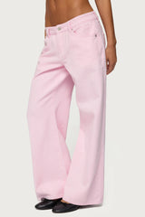 Petite Roman Low Rise Baggy Jeans