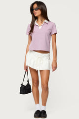 Lennie Striped Polo Top
