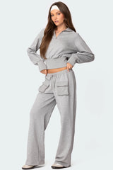 Bailey French Terry Cargo Pants