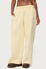 Basic Girl Wide Leg Edikted Sweatpants