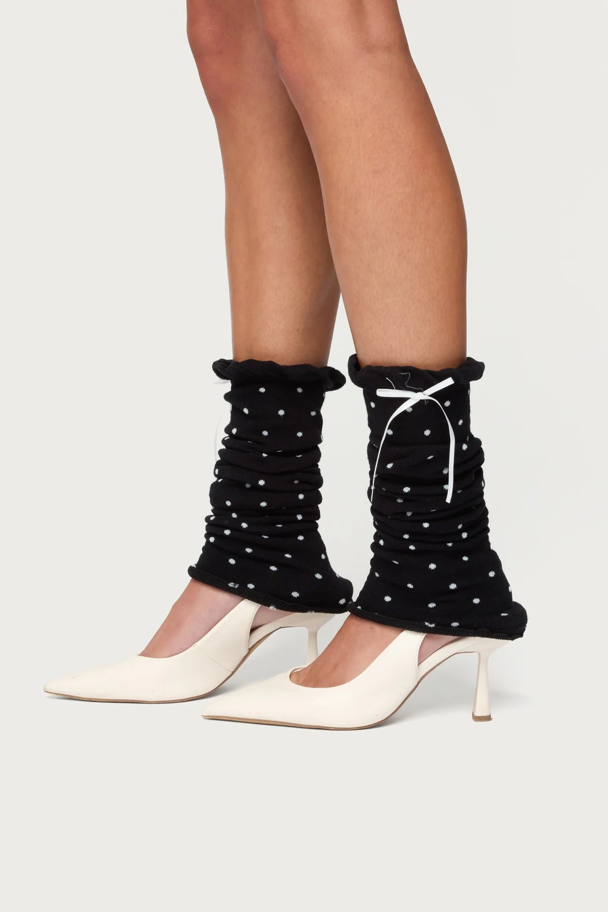 Polka Dot Leg Warmers