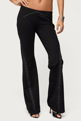 Hook & Eye Bootcut Pants