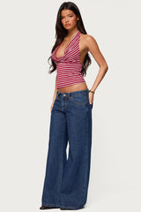 Raiyne Low Rise Wide Leg Jeans