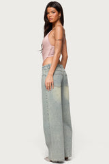 Elenie Fringed Cowl Neck Top