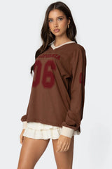 06 Oversized Long Sleeve T Shirt