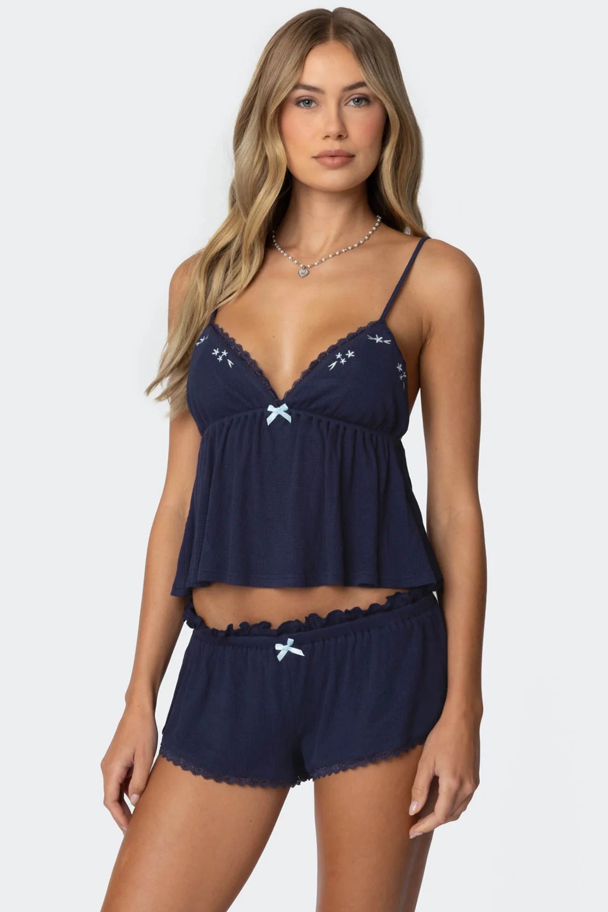 Dream Babydoll Waffle Tank Top