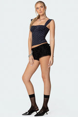 Marcella Wide Strap Corset