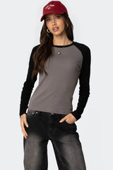 Tommi Raglan Long Sleeve T Shirt