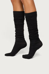 Knee High Scrunch Socks