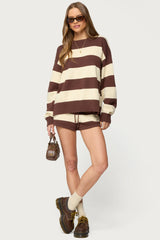 Riley Oversized Striped Sweater