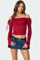 Keaghan Off Shoulder Top