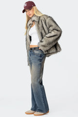 Jesi Washed Low Rise Baggy Jeans