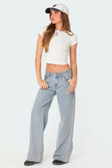 Better Basics Cropped T Shirt
