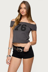 76 Off Shoulder Top