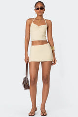 Fiona Knit Mini Skirt