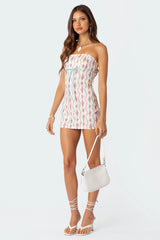 Jules Printed Mini Dress