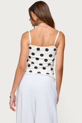 Lynne Polka Dot Tank Top