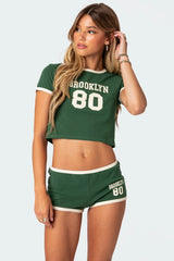 Brooklyn Contrast T Shirt