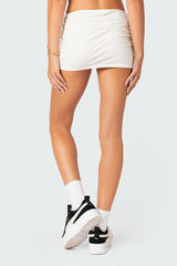Aisha Low Rise Mini Skirt