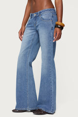 Kiarah Low Rise Bootcut Jeans