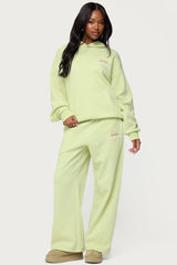 Matcha Lover Straight Leg Sweatpants