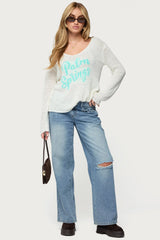 Palm Springs Light Knit Sweater