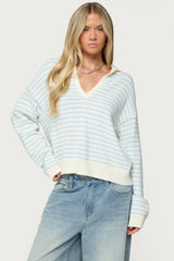 Copenhagen Oversized Striped Sweater