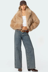 Sierra Oversized Faux Fur Jacket