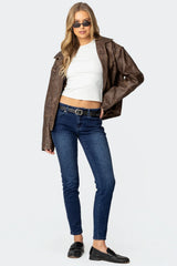 Rosalia Low Rise Skinny Jeans