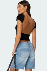 Bambi Open-Back T-Shirt