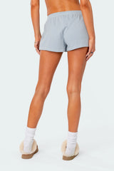 Striped Low Rise Shorts